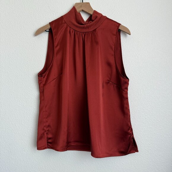 Bailey 44 Satin Sleeveless Top - Picture 1 of 8